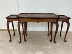Antieke retro franse bijzettafel set (3), Ophalen