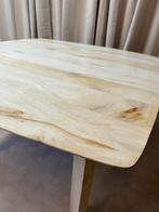 Eettafel Mangohout Deens Vierkant Naturel 130x130x78, Info@savoireinteriors.com, Vierkant, Ophalen of Verzenden, Savoire