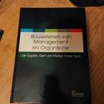 D.J. Eppink - Bouwstenen van management en organisatie, Boeken, Economie, Management en Marketing, D.J. Eppink; P.J. Tack; G.P. Melker