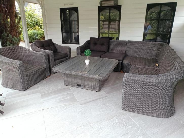 Tuinset, Tuin en Terras, Tuinsets en Loungesets, Zo goed als nieuw, Aluminium, 2 zitplaatsen, Ophalen of Verzenden