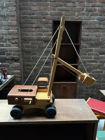 Vintage DDR Vero graaf bagger machine beschikbaar voor biedingen