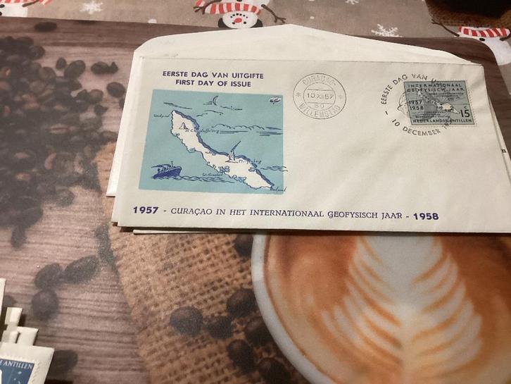 No7898 Nederlandse Antillen E5 Heb ook van Nederland jaargan, Postzegels en Munten, Postzegels | Eerstedagenveloppen, Onbeschreven