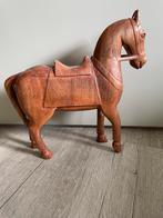 Handgemaakt houten paard, Ophalen of Verzenden, Zo goed als nieuw, Dier