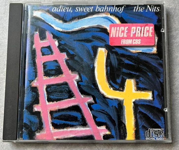 The Nits - Adieu, Sweet Bahnhof (cd art-rock), Cd's en Dvd's, Cd's | Rock, Zo goed als nieuw, Alternative, Ophalen of Verzenden