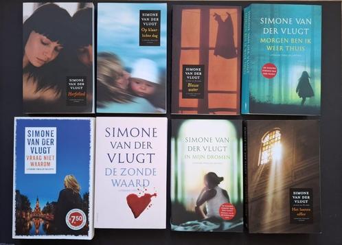 Simone van der Vlugt - 8 literaire trillers - Z.G.A.N. €4/st, Boeken, Thrillers, Zo goed als nieuw, Nederland, Ophalen of Verzenden
