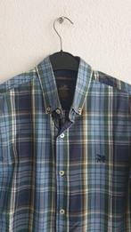 Vanguard overhemd, blauw geruit Maat M, Blauw, Zo goed als nieuw, Vanguard, Halswijdte 39/40 (M)
