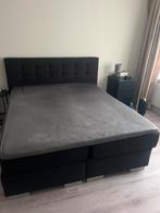 Boxspring 160x200, Tweepersoons, Ophalen of Verzenden, Zo goed als nieuw, 200 cm