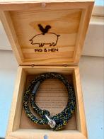Pig & Hen armband in origineel doosje en beschrijving, Ophalen, Zo goed als nieuw, Overige materialen