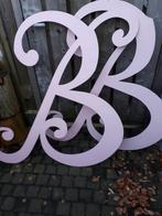 Houten letters megagroot 2×/BB/ houtsnijwerk, Ophalen, Zo goed als nieuw
