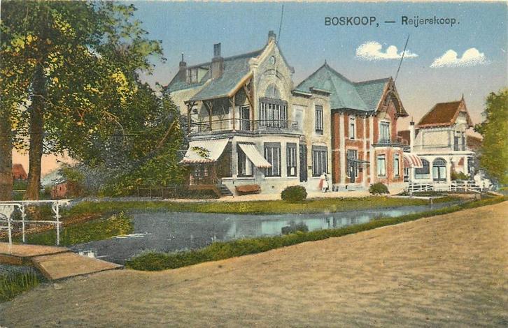 701004015 Boskoop Reijerskoop, Verzamelen, Ansichtkaarten | Nederland, Zuid-Holland, Ophalen of Verzenden