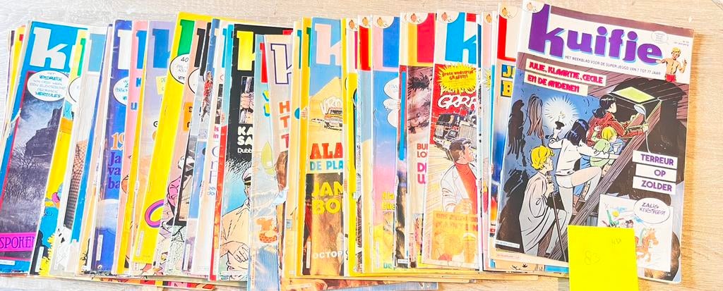 Kuifje weekblad 1983 45 stuks, Boeken, Meerdere stripboeken, Ophalen of Verzenden, Gelezen