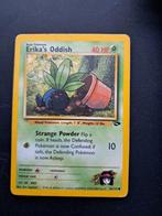 Erika's Oddish Pokemon Kaart - Zeldzaam!, Ophalen of Verzenden, Gebruikt, Losse kaart