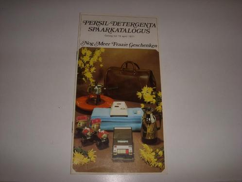 Persil Spaarcatalogus met fraaie geschenken 1970-1971, Boeken, Catalogussen en Folders, Gelezen, Catalogus, Ophalen of Verzenden