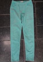 BROEK maat 170, blauw - turquoise blauw, ribbroek, H&M, Broek, Meisje, H&M, Ophalen of Verzenden