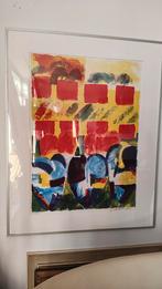 Jan Cremer zeefdruk uit de serie 'L'Histoire des Coeurs' '98, Ophalen