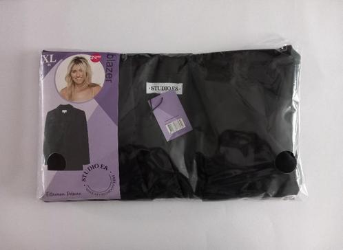 NIEUW! Zwart Blazer Jasje / Maat XL 46 / Merk Studio Es, Kleding | Dames, Jasjes, Kostuums en Pakken, Nieuw, Jasje, Maat 46/48 (XL) of groter