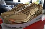 Nike air max 90 liquid goud gold us 12,5 wmns eu 47 men DS, Ophalen, Nike, Nieuw, Sneakers of Gympen