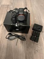 Sony A7 IV Body + 4 Batterijen + Lader, Audio, Tv en Foto, Fotocamera's Digitaal, Spiegelreflex, Ophalen of Verzenden, Zo goed als nieuw