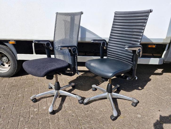 Hag H09 inspiration en excellence bureaustoelen ( 20x ), Huis en Inrichting, Bureaustoelen, Zo goed als nieuw, Bureaustoel, Zwart