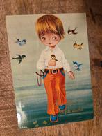 Kindje omringd door vogeltjes, Verzenden, 1960 tot 1980, Gelopen, Kinderen