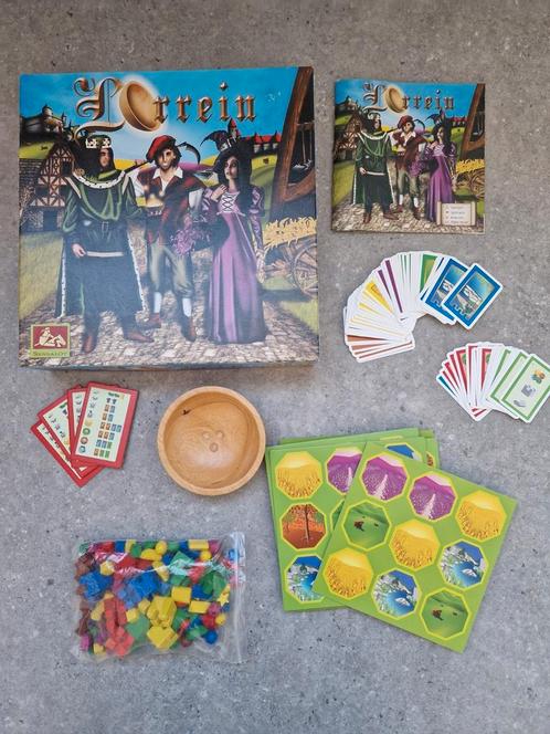 Lorrein - bordspel zgan, Hobby en Vrije tijd, Gezelschapsspellen | Bordspellen, Zo goed als nieuw, Ophalen of Verzenden