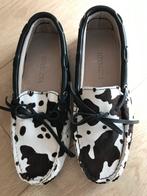 Miyagina Mocassins Koeienprint Maat 39 NIEW, Ophalen, Zo goed als nieuw, Wit, Espadrilles of Moccasins