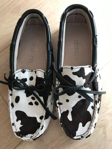 Miyagina Mocassins Koeienprint Maat 39 NIEW beschikbaar voor biedingen