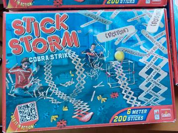 2x STICKSTORM, creatief + uitdagend, COBRA STRIKE + STARTER beschikbaar voor biedingen
