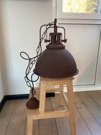 Hanglamp industrieel roest, Huis en Inrichting, Lampen | Hanglampen, Ophalen, Zo goed als nieuw, Metaal, Industrieel