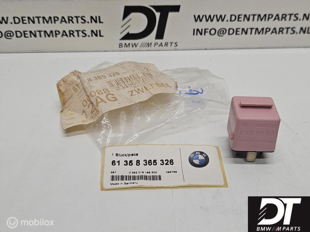 Relais roze ABS BMW E34 E39 E38 E31 61358365326, Auto-onderdelen, Elektronica en Kabels, BMW, Nieuw, Ophalen of Verzenden