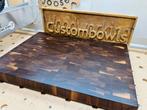 Unieke handgemaakte eindnerf snijplank, Custombowls, Ophalen of Verzenden, Info@custombowls, Wagenberg