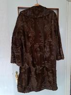 Vintage Bontjas - Bruin, Ophalen of Verzenden, Gedragen, Bruin