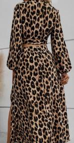 Trendy set NIEUW Luipaardprint Maat M, Maat 38/40 (M), Overige typen, Bruin, Nieuw