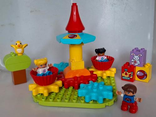 Duplo 10845. Draaimolen. Kermis. Complete set., Kinderen en Baby's, Speelgoed | Duplo en Lego, Gebruikt, Duplo, Ophalen of Verzenden