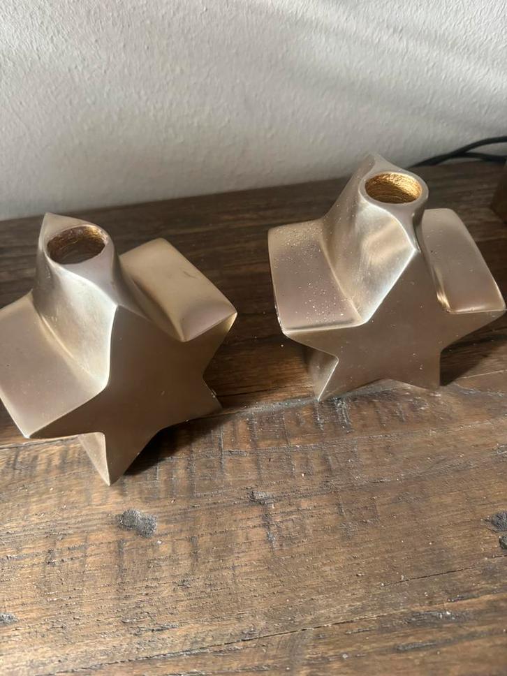 Riviera maison kaarsen houders, Huis en Inrichting, Woonaccessoires | Kandelaars en Kaarsen, Zo goed als nieuw, Minder dan 25 cm