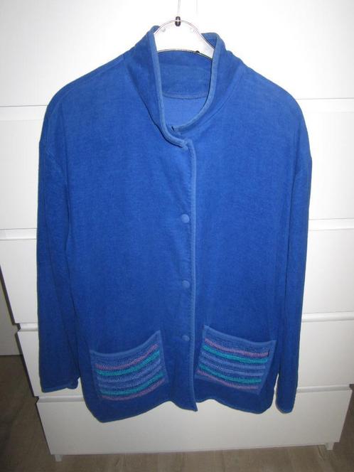 Unica Fashion Finland damesjas maat L., Kleding | Dames, Jasjes, Kostuums en Pakken, Jasje, Maat 42/44 (L), Blauw, Ophalen of Verzenden