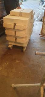 Kalkzandsteen blokken 45 x 25 x 10 cm, Doe-het-zelf en Verbouw, Ophalen, Zo goed als nieuw, Kalkzandstenen