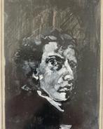 Chopin tekening naar Eugene Delacroix, Ophalen of Verzenden