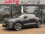 Volkswagen T-Roc Cabrio 1.5 TSI R-Line l DSG l Adapt cruise, Auto's, Volkswagen, 4 cilinders, Zwart, Bedrijf, Adaptive Cruise Control