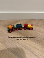 Heel goed Brio elektrische trein 33319 bewegende wagons hout, Kinderen en Baby's, Verzenden, Zo goed als nieuw, Overige typen