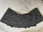 6 identieke zwarte placemats van de HEMA, Ophalen of Verzenden, Gebruikt, Bord