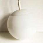 Vintage Woja globe plafondlamp lamp hanglamp 70’s, Glas, Verzenden, Dutch Design made in Holland Woja, Zo goed als nieuw
