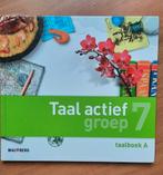 Taal actief boek groep 7 ( A en B ) 2 voor 5€, Boeken, Schoolboeken, Ophalen of Verzenden, Zo goed als nieuw
