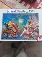 Schmidt Puzzel - Draak en Fee - 1000 stukjes, Ophalen, 500 t/m 1500 stukjes, Zo goed als nieuw, Legpuzzel