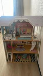 Heel mooi poppenhuis voor barbies van kidkraft!, Kinderen en Baby's, Speelgoed | Poppenhuizen, Ophalen of Verzenden, Zo goed als nieuw