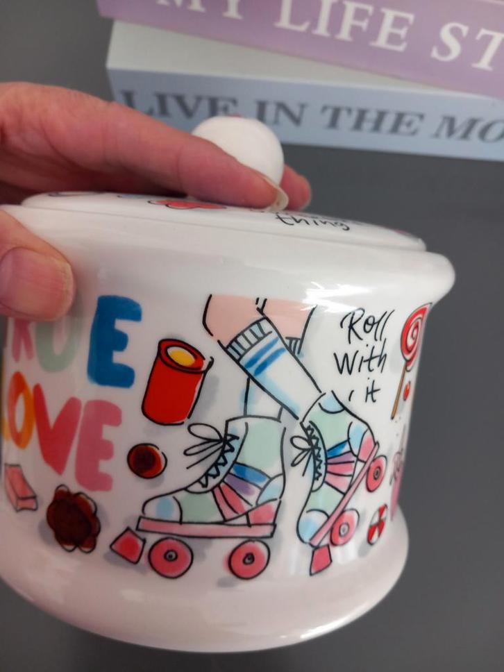 Blond Amsterdam Hug Lijn Snoeppot, Huis en Inrichting, Keuken | Servies, Zo goed als nieuw, Blond Amsterdam, Ophalen of Verzenden