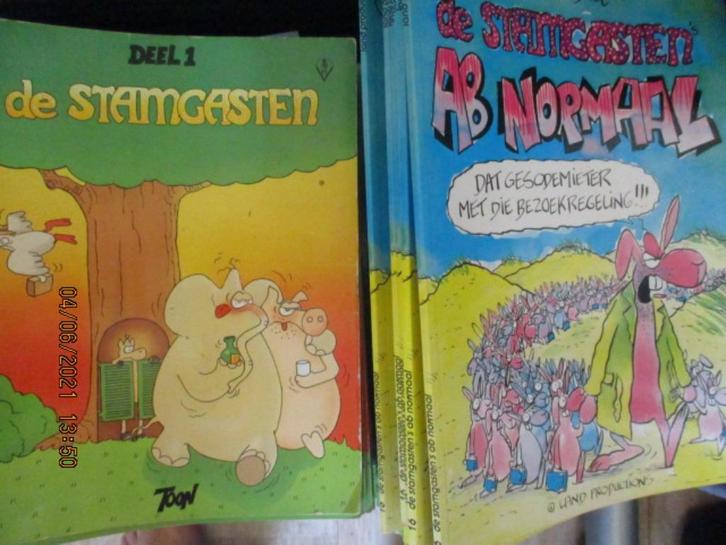 adv4073 de stamgasten, Boeken, Stripboeken, Gelezen, Eén stripboek, Ophalen