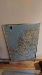 Groot Magneetbord kaart Nederland/Benelux, Huis en Inrichting, Woonaccessoires | Memoborden, Ophalen of Verzenden, Zo goed als nieuw