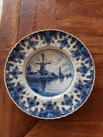 Delftsblauw wandbord beschikbaar voor biedingen