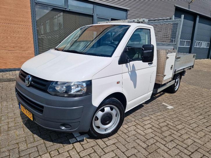Volkswagen Transporter 2.0 TDI pick-up kist open-laadbak tre, Auto's, Volkswagen, Bedrijf, Te koop, Transporter, ABS, Airbags